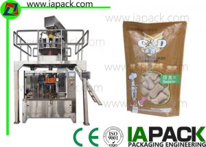 Máquina de embalagem do grânulo dos biscoitos do animal de estimação, fase giratória da máquina de embalagem 380V 3
