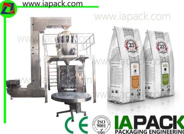 stabilo saco vffs máquina de embalagem para grãos de café quad seal stabilo bagger